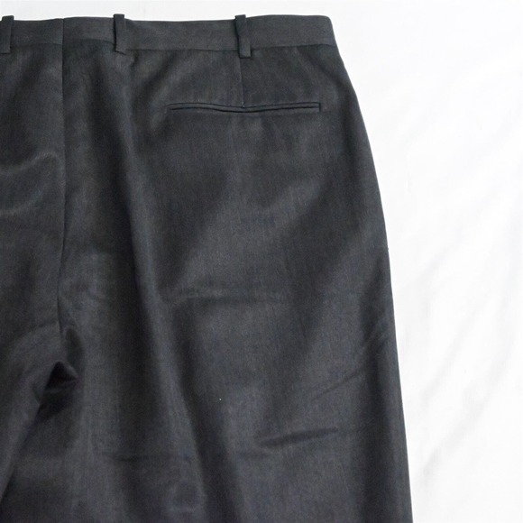 JB‎ Britches 38 x 28 Gray Winston Pleated Cuffed Mens Dress Pants - Picture 5 of 7